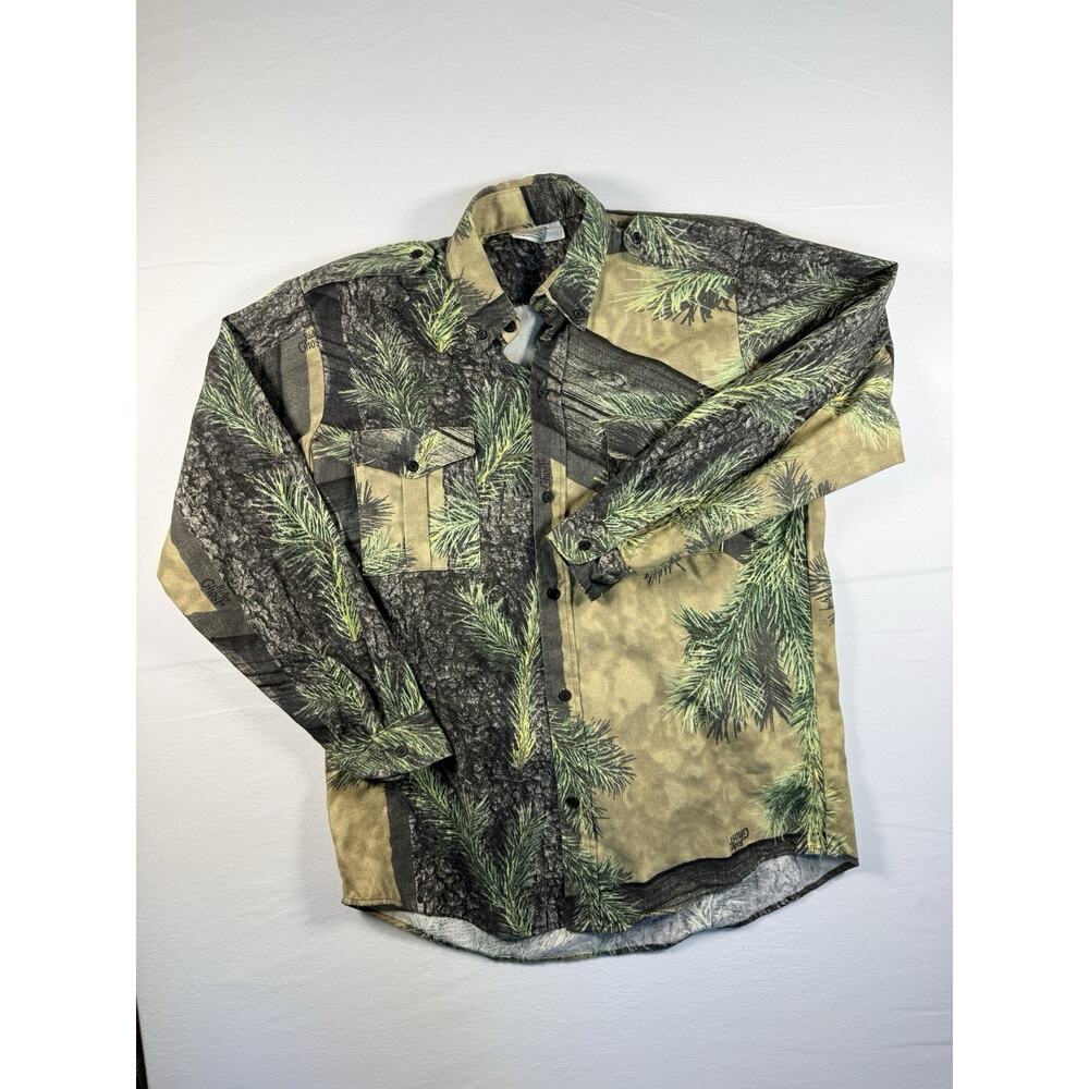 Ghost Camo Montana Camo Shirt L Gorpcore Outdoorsy Ruggedcore Hunting Top